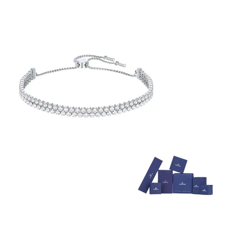 Изящный двойной браслет Swarovski
Изящный двойной браслет Swarovski