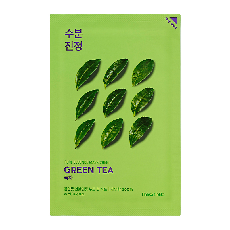 Тканевая маска с экстрактом зеленого чая pure essence mask sheet - green tea Holika Holika, количество 1 шт.
Тканевая маска с экстрактом зеленого чая pure essence mask sheet - green tea Holika Holika, количество 1 шт.