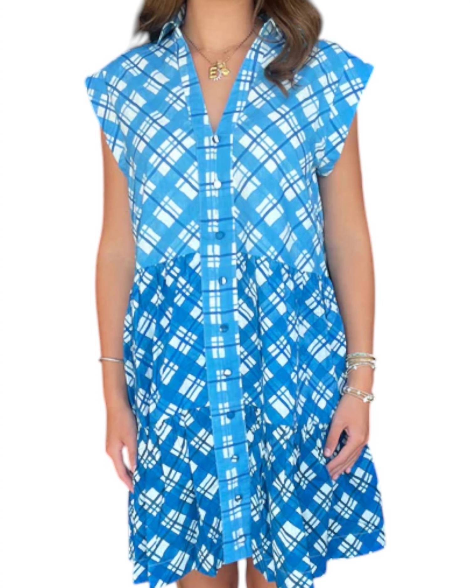 Платье Sadie Plaid королевского синего цвета Anna Cate, синий
Платье Sadie Plaid королевского синего цвета Anna Cate, синий