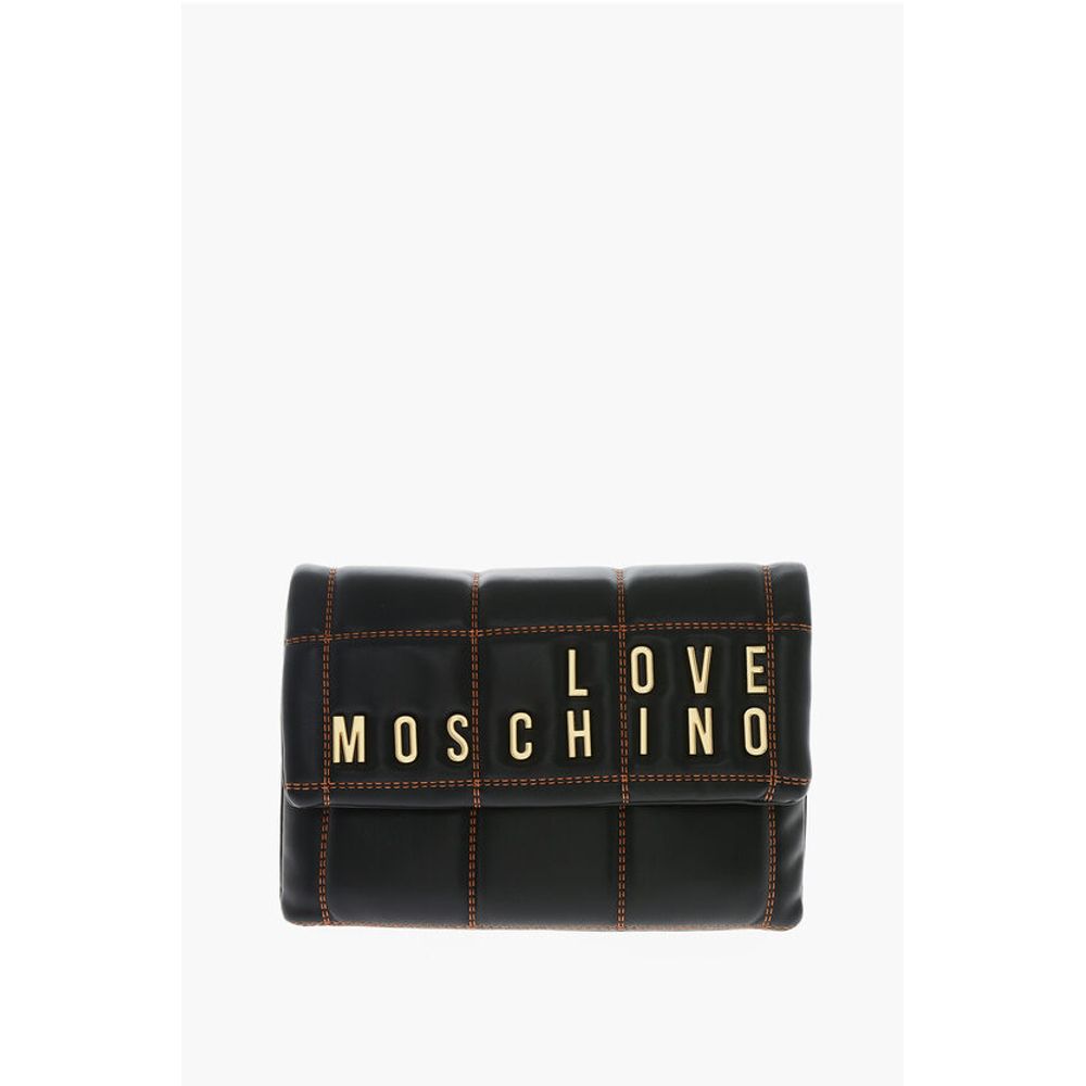 Клатч LOVE из искусственной кожи с тисненым и золотистым логотипом Moschino, Black
Клатч LOVE из искусственной кожи с тисненым и золотистым логотипом Moschino, Black