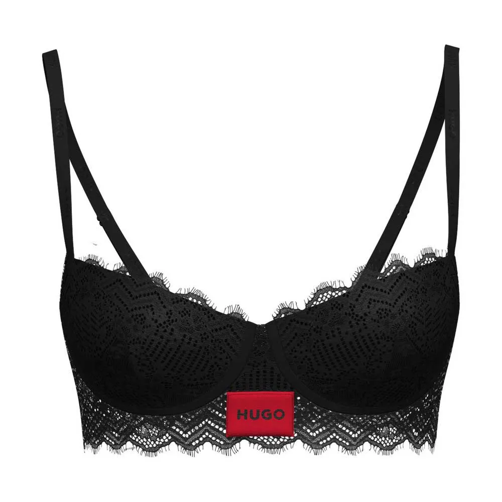 Бюстгальтер HUGO 10269292 с эффектом пуш-ап, черный
Бюстгальтер HUGO 10269292 с эффектом пуш-ап, черный