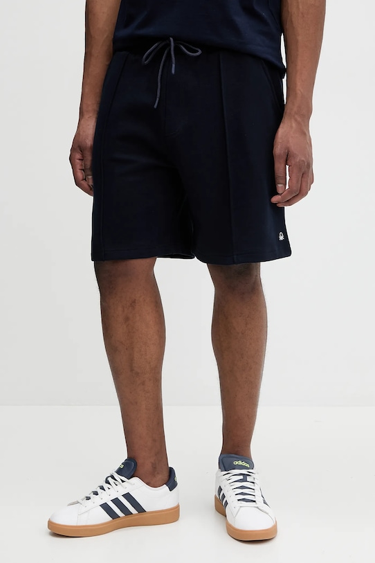 Хлопковые шорты United Colors Of Benetton, темно-синий
Хлопковые шорты United Colors Of Benetton, темно-синий