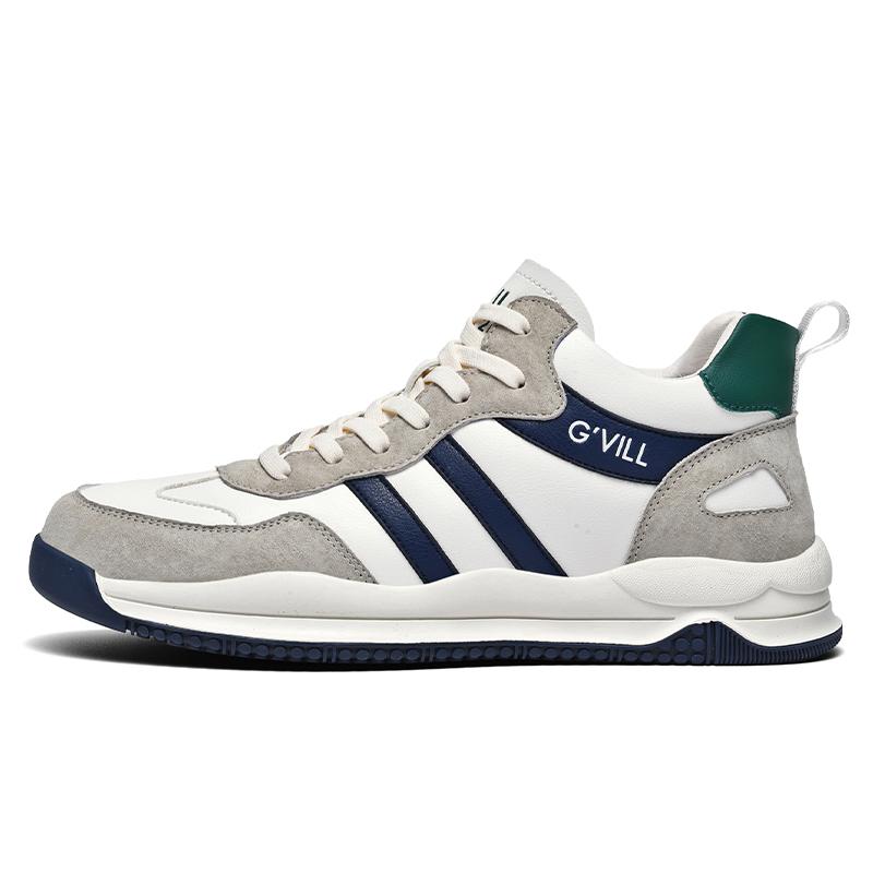 G'VILL Shock Absorbers, износостойкие, противоскользящие, высокие, повседневные туфли для мужчин G'VILL, Beige Dark Blue
G'VILL Shock Absorbers, износостойкие, противоскользящие, высокие, повседневные туфли для мужчин G'VILL, Beige Dark Blue