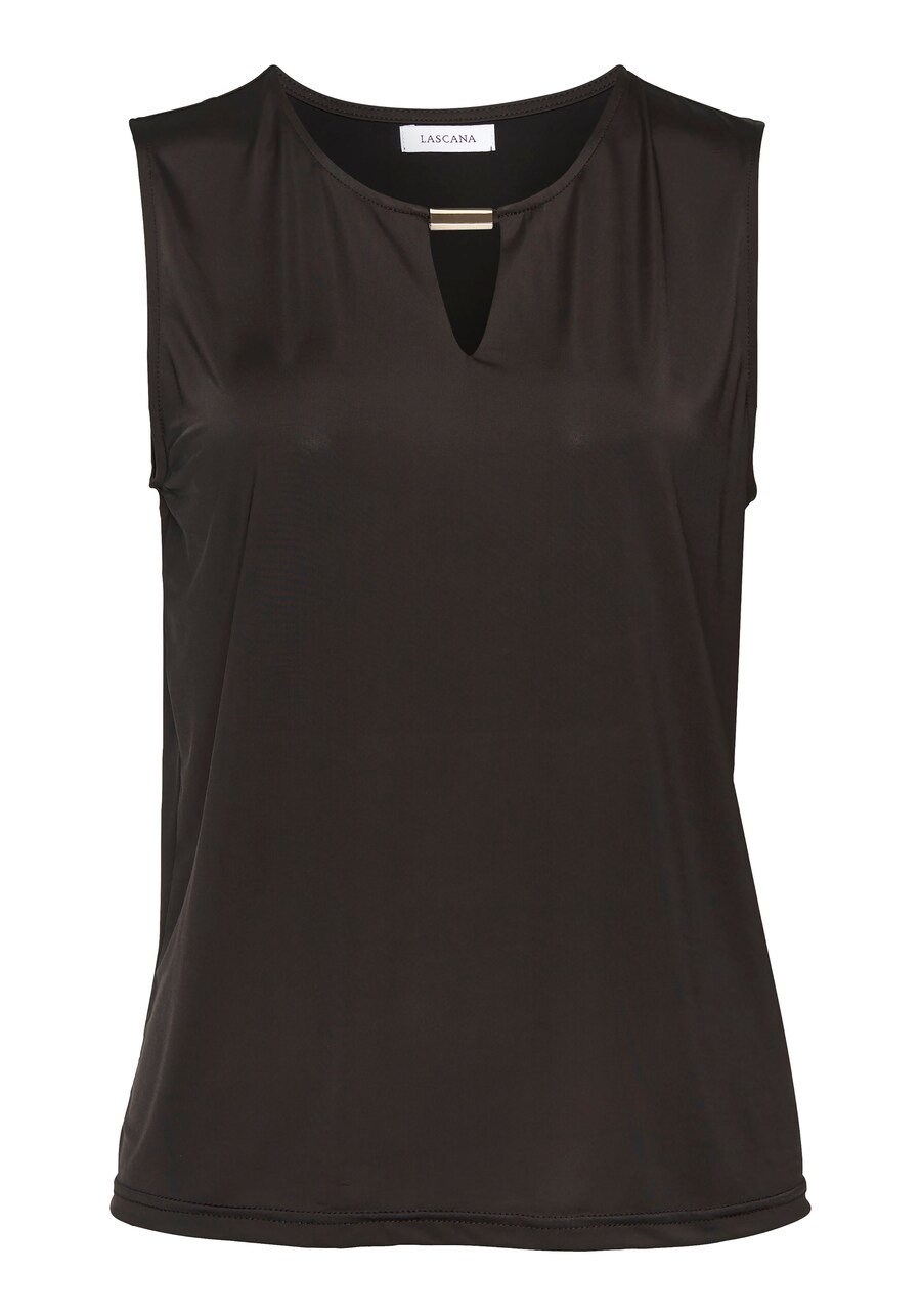 Топ без рукавов LASCANA Top, черный
Топ без рукавов LASCANA Top, черный