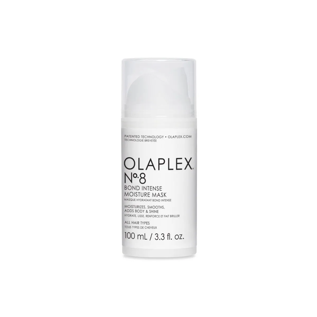 Olaplex N° 8 Bond Intense Moisture 100 мл Восстанавливающая маска
Olaplex N° 8 Bond Intense Moisture 100 мл Восстанавливающая маска