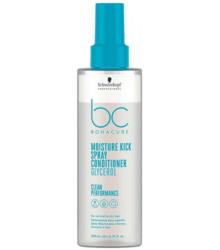 Schwarzkopf, BC Moisture Kick, двухфазный увлажняющий кондиционер в спрее, 200 мл
Schwarzkopf, BC Moisture Kick, двухфазный увлажняющий кондиционер в спрее, 200 мл