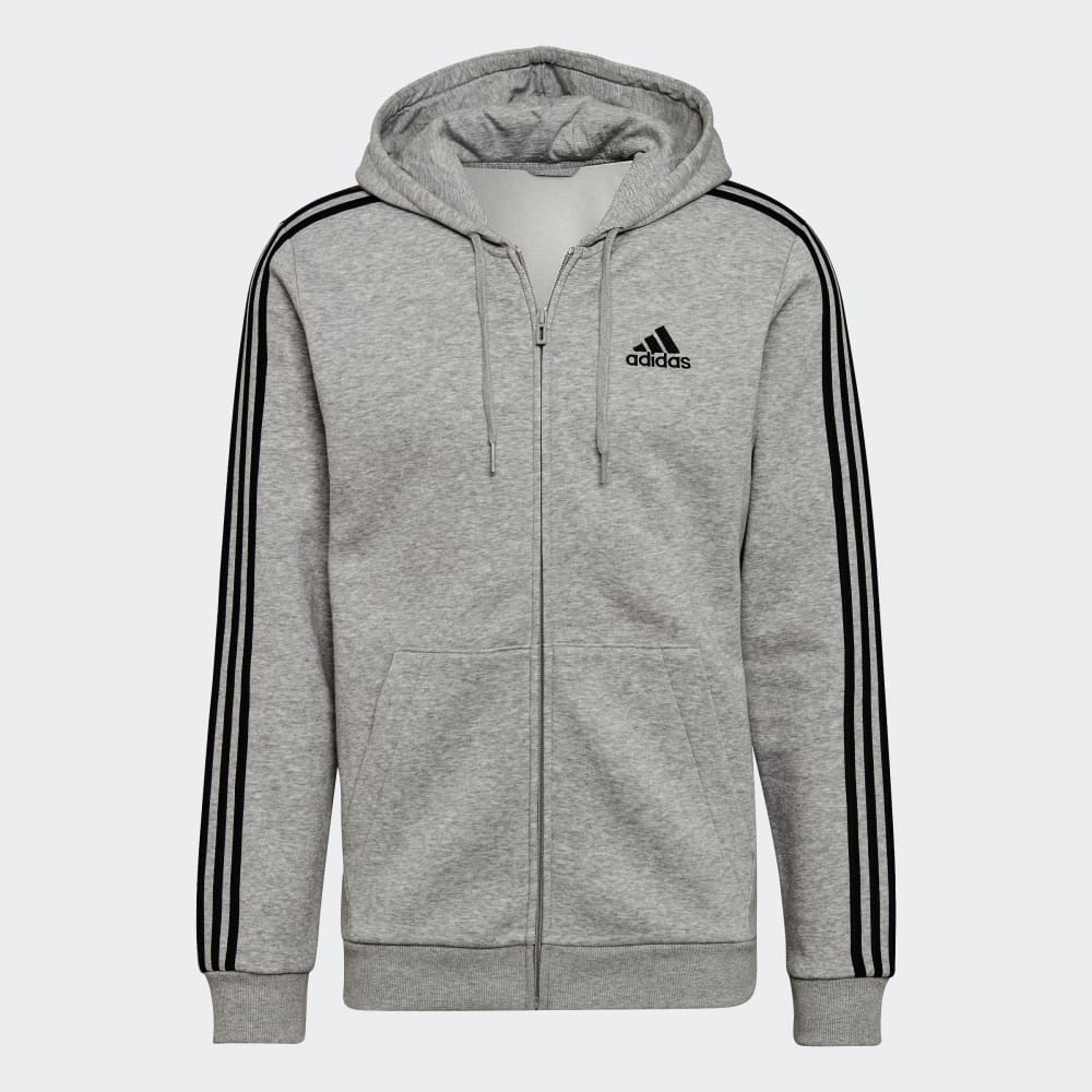 Худи Adidas Essentials Fleece 3-Stripes Full-Zip Hoodie, цвет Medium Grey Heather
Худи Adidas Essentials Fleece 3-Stripes Full-Zip Hoodie, цвет Medium Grey Heather