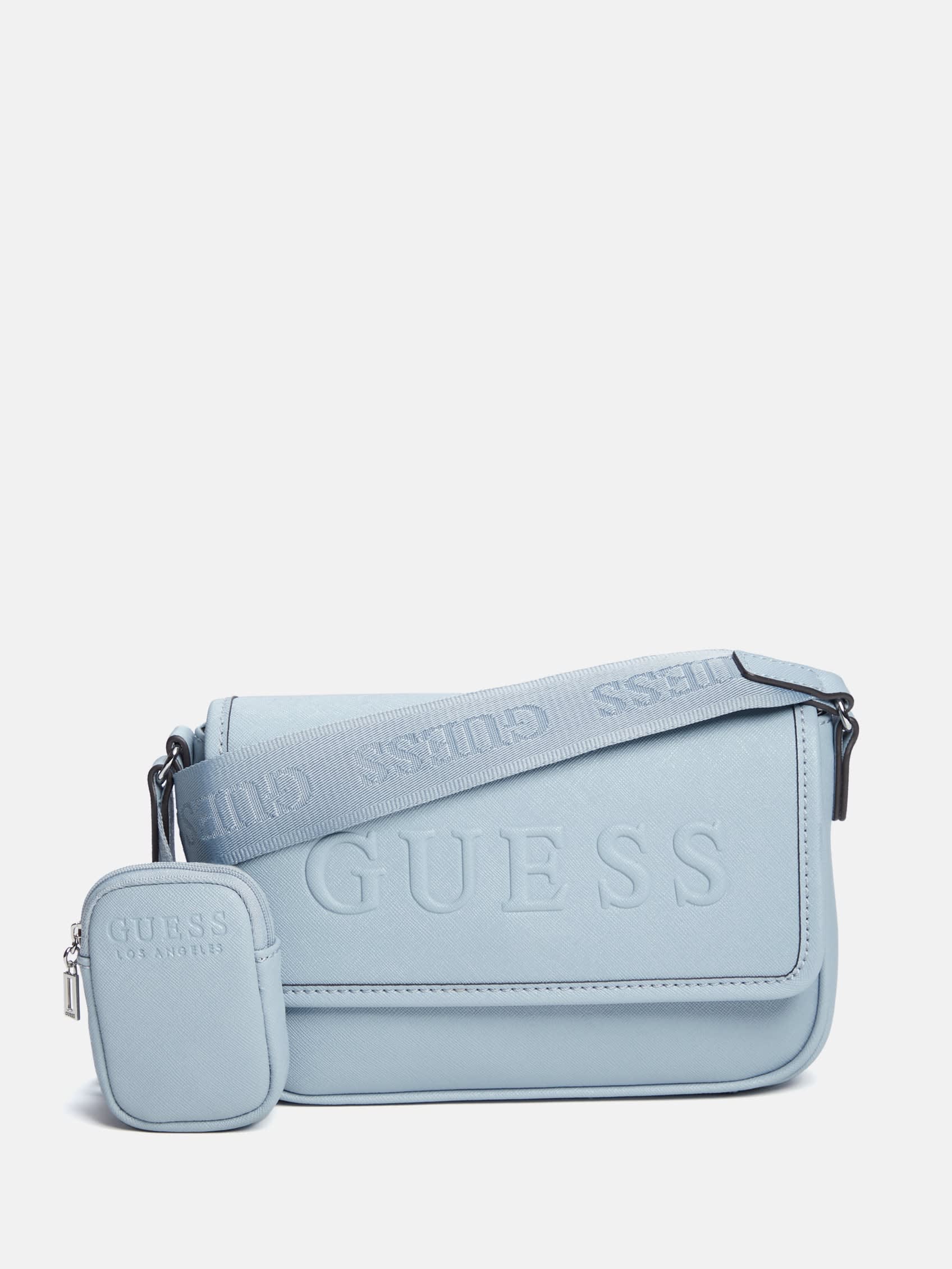 Сумка через плечо Haddington Mini Guess Factory, цвет pale denim 
Сумка через плечо Haddington Mini Guess Factory, цвет pale denim
