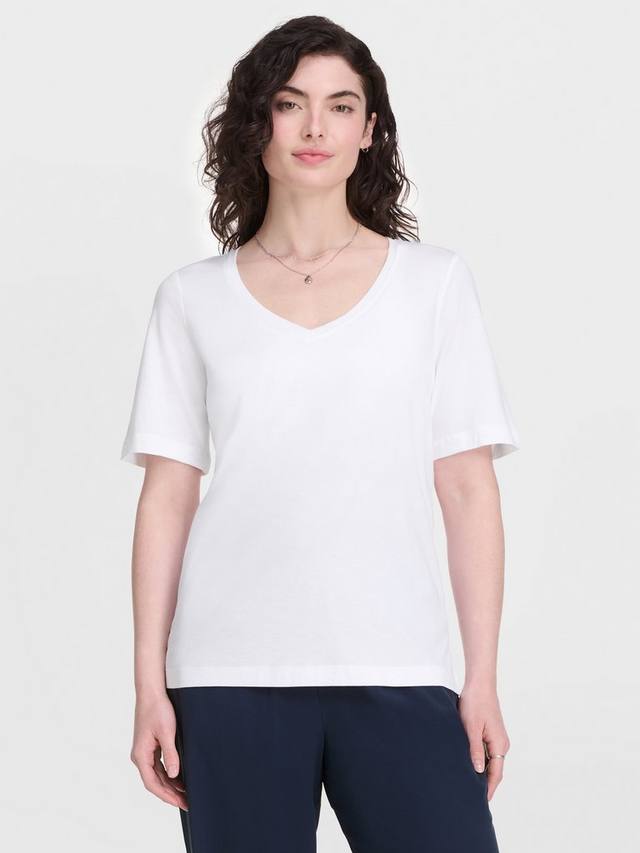 Хлопковая футболка с коротким рукавом и V-образным вырезом Sweaty Betty
Хлопковая футболка с коротким рукавом и V-образным вырезом Sweaty Betty