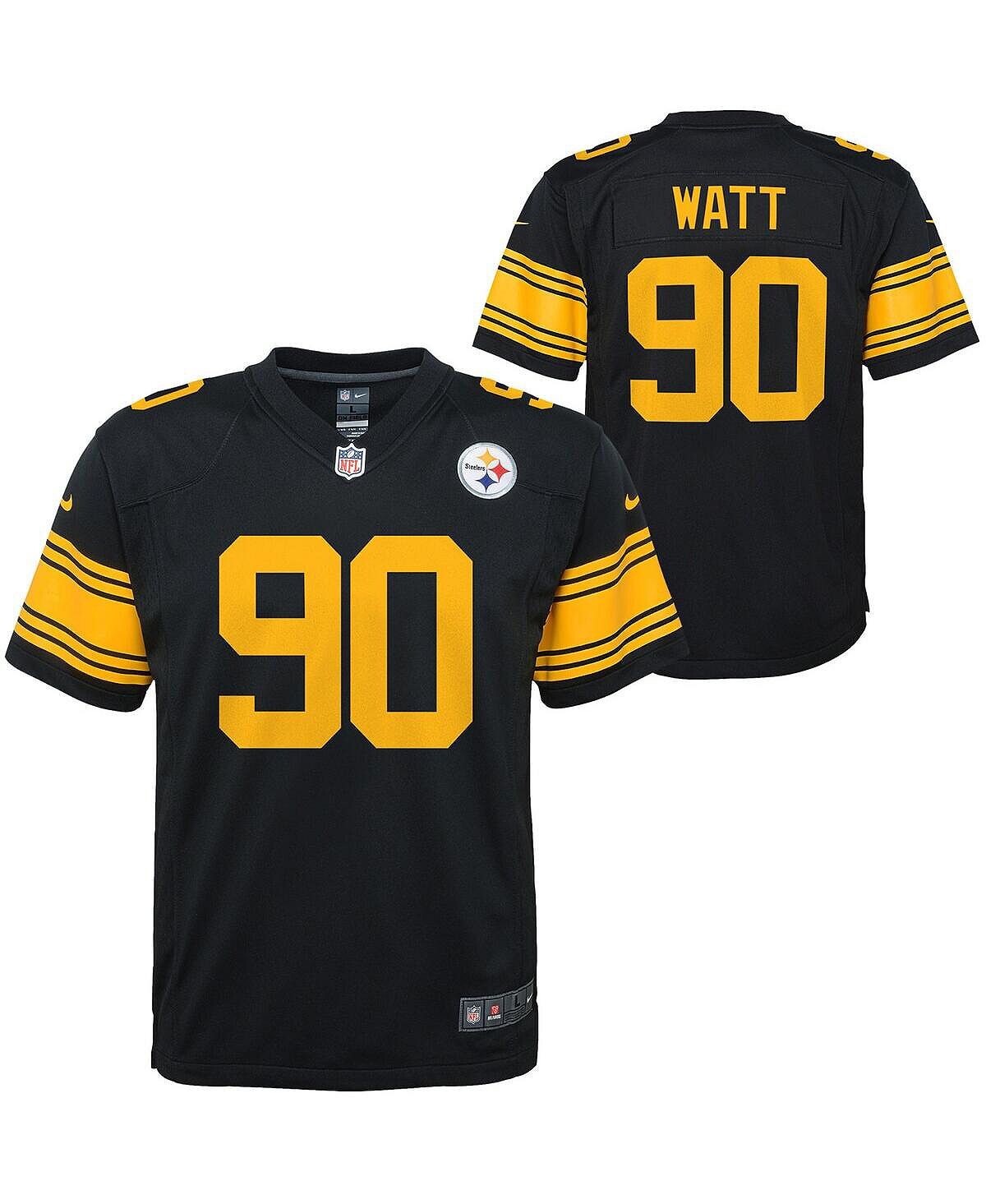 Биг Бойз Ти Джей Джерси Watt Black Pittsburgh Steelers Color Rush Player Game Nike
Биг Бойз Ти Джей Джерси Watt Black Pittsburgh Steelers Color Rush Player Game Nike