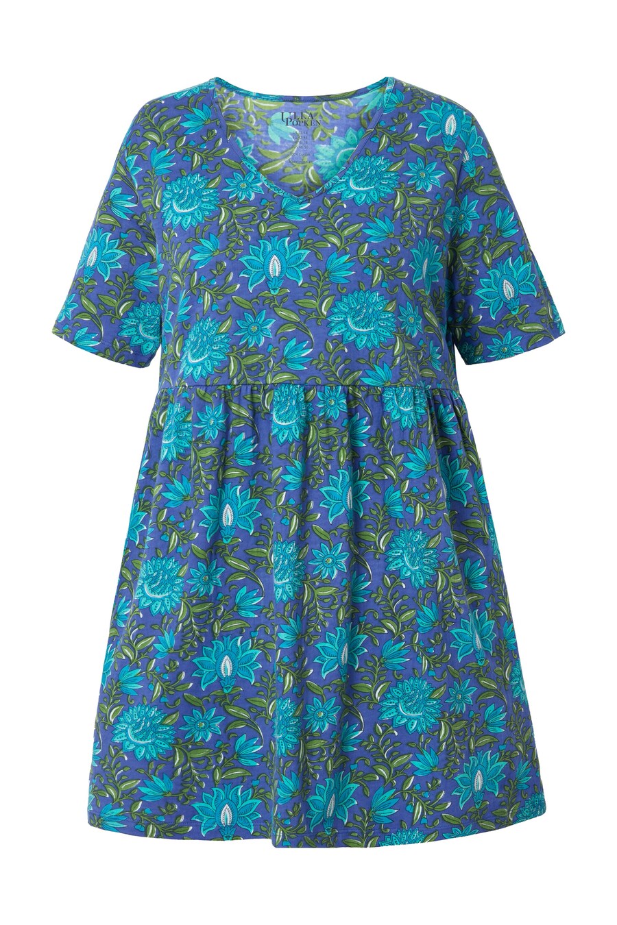 Мини платье Ulla Popken, Turquoise/Dark blue
Мини платье Ulla Popken, Turquoise/Dark blue