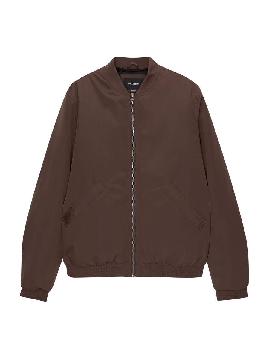 Межсезонная куртка Pull&Bear, коричневый
Межсезонная куртка Pull&Bear, коричневый
