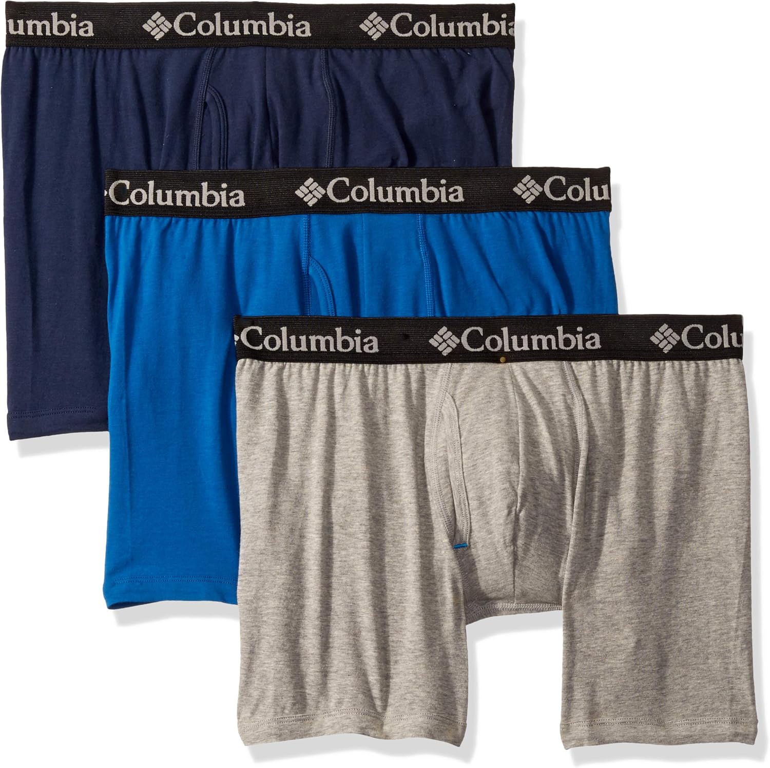 Columbia мужские хлопковые растягивающиеся боксеры 3 шт, New Gry/Dress/Clcbl
Columbia мужские хлопковые растягивающиеся боксеры 3 шт, New Gry/Dress/Clcbl