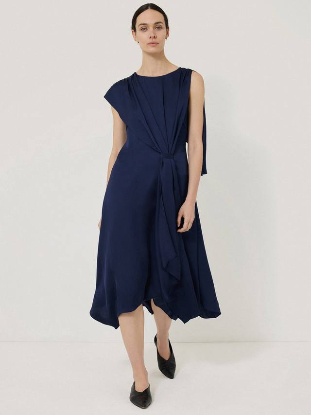 Платье миди-накидка с драпировкой Jigsaw, темно-синий
Платье миди-накидка с драпировкой Jigsaw, темно-синий