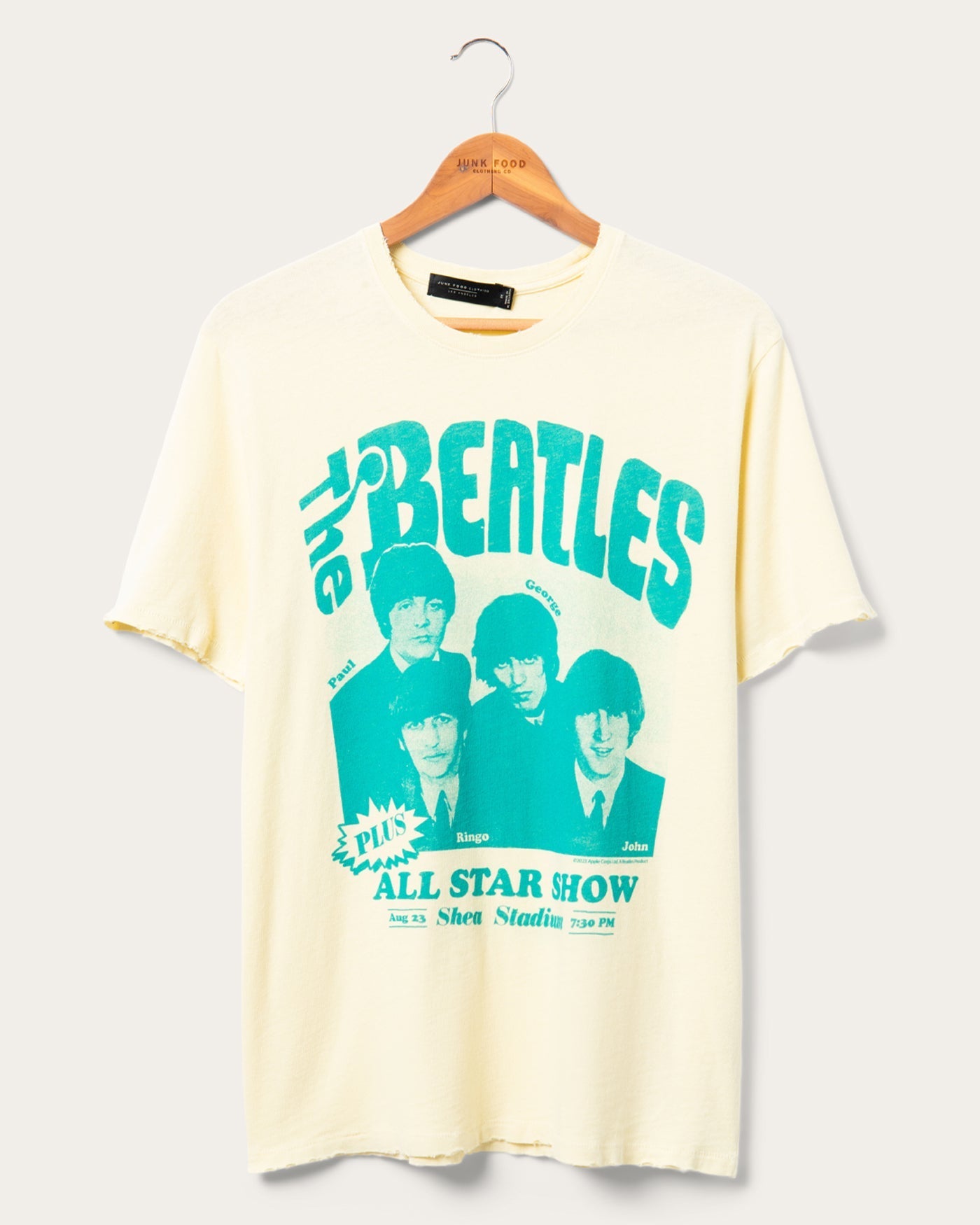 Футболка в винтажном стиле The Beatles All Star Show Junk Food Clothing, цвет solee
Футболка в винтажном стиле The Beatles All Star Show Junk Food Clothing, цвет solee