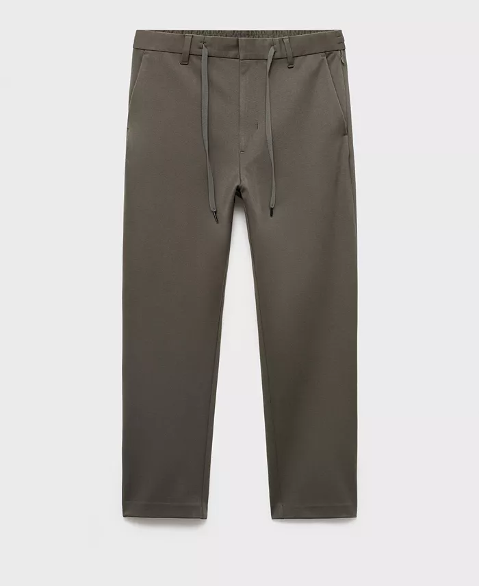 Мужские эластичные брюки Slim-Fit Mango, коричневый
Мужские эластичные брюки Slim-Fit Mango, коричневый