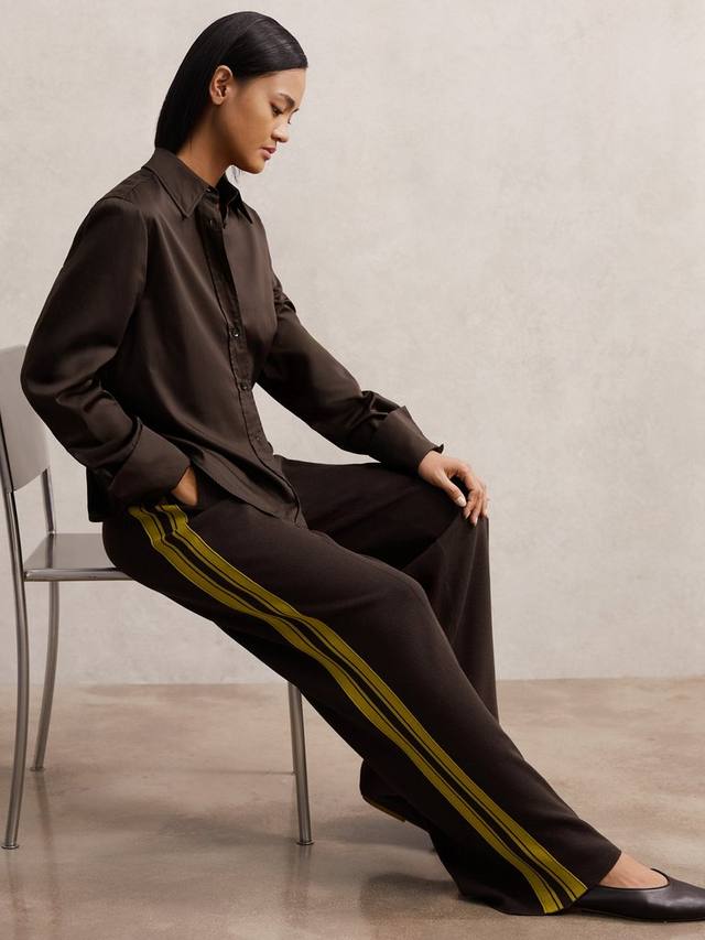 Petite Samson брюки с боковой полосой Reiss, Berry
Petite Samson брюки с боковой полосой Reiss, Berry