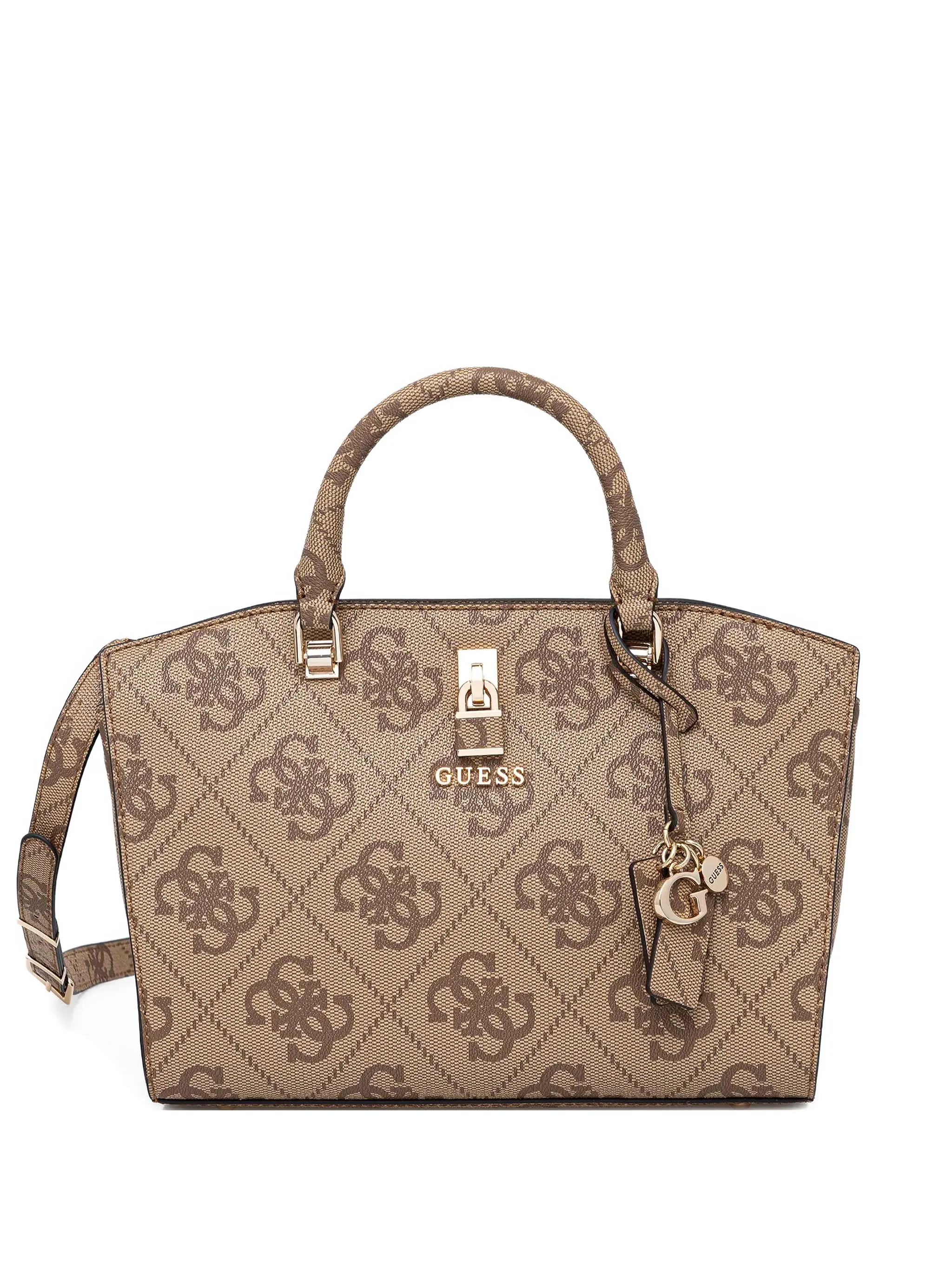 Сумка-тоут с монограммой Guess Usa, бежевый
Сумка-тоут с монограммой Guess Usa, бежевый
