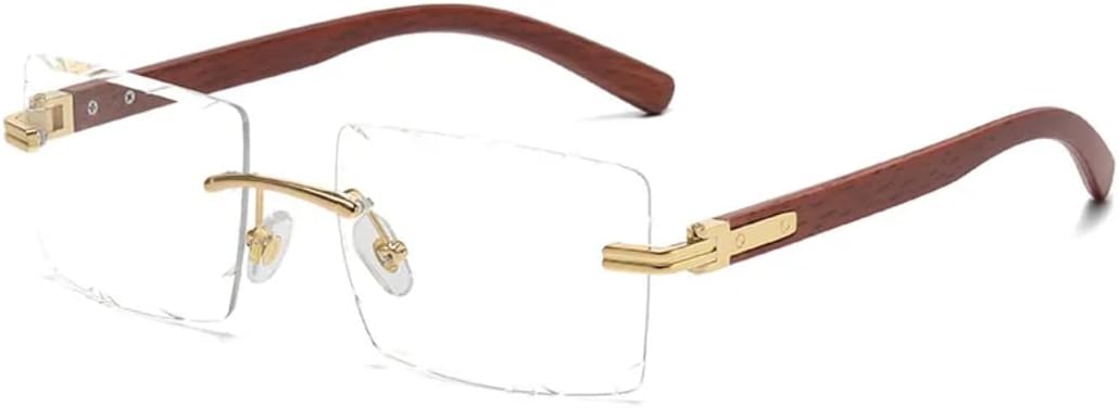 Солнцезащитные очки с защитой UV400 | Безободковая панк-оправа с металлическими заклепками | Для женщин и мужчин, для занятий спортом на открытом воздухе и вождения DSVIGF, Gold
Солнцезащитные очки с защитой UV400 | Безободковая панк-оправа с металлическими заклепками | Для женщин и мужчин, для занятий спортом на открытом воздухе и вождения DSVIGF, Gold