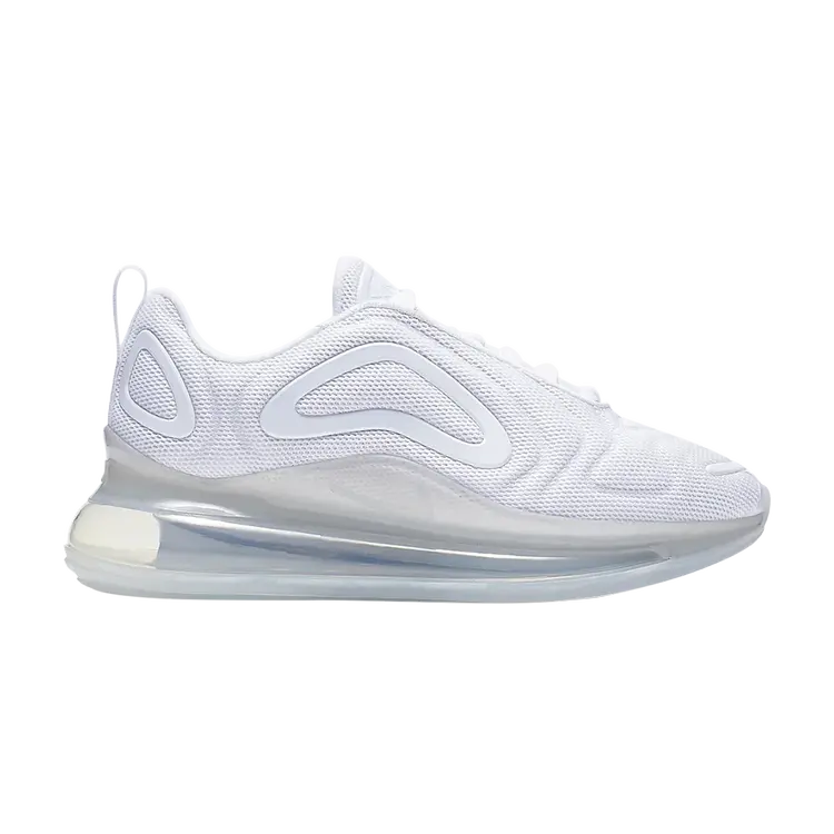Кроссовки Nike Air Max 720 GS 'Triple White', белый 
Кроссовки Nike Air Max 720 GS 'Triple White', белый