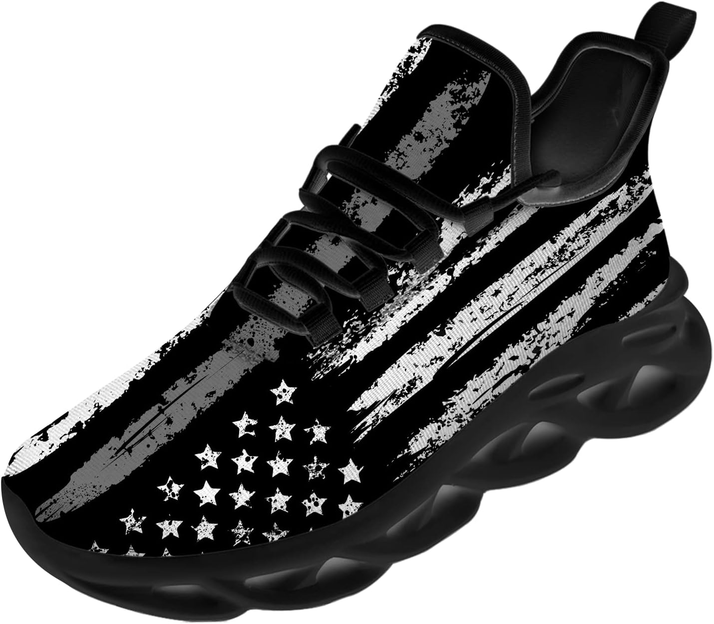 Кроссовки Ciadoon для мужчин и женщин для бега по дороге, спорта, ходьбы, тенниса с американским флагом, подарки для него и нее, Multicolor
Кроссовки Ciadoon для мужчин и женщин для бега по дороге, спорта, ходьбы, тенниса с американским флагом, подарки для него и нее, Multicolor