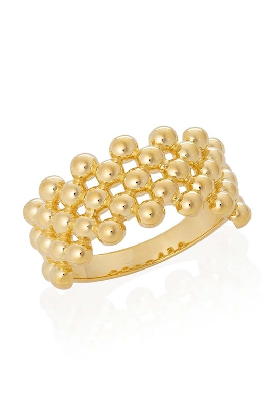 Винтажное позолоченное серебряное кольцо Ania Kruk
Винтажное позолоченное серебряное кольцо Ania Kruk