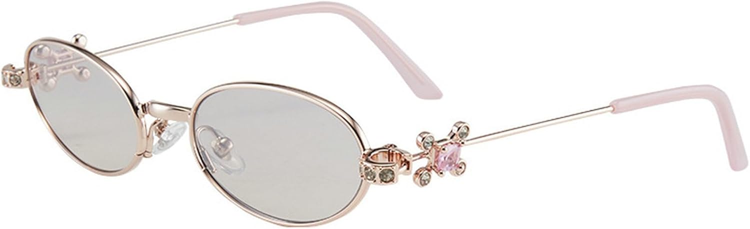 Солнцезащитные очки с блестящими стразами для женщин, овальные солнцезащитные очки, модные солнцезащитные очки с бриллиантами, защита от ультрафиолета UV400, модные металлические очки mincl, Light Pink Silver
Солнцезащитные очки с блестящими стразами для женщин, овальные солнцезащитные очки, модные солнцезащитные очки с бриллиантами, защита от ультрафиолета UV400, модные металлические очки mincl, Light Pink Silver