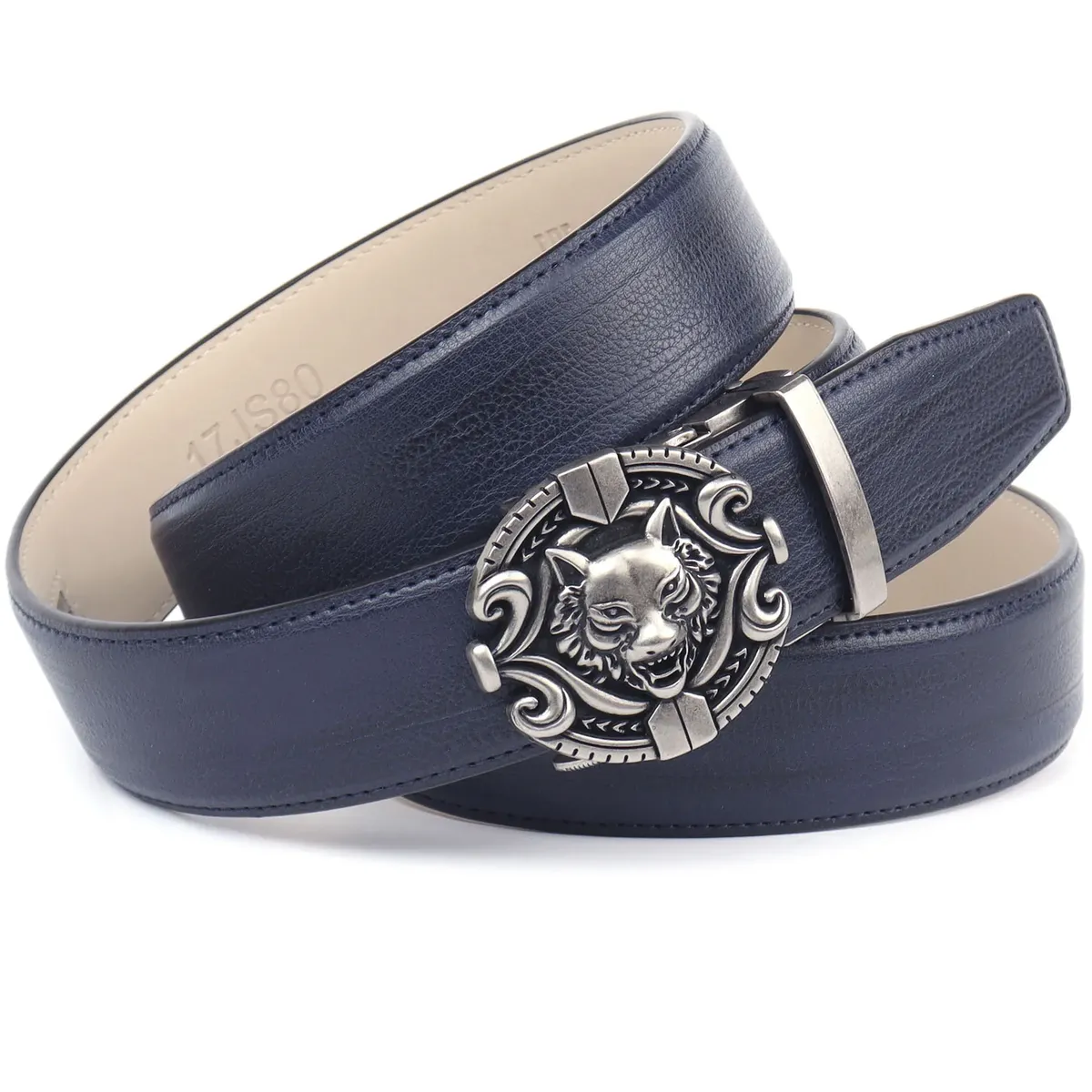 Кожаный ремень Anthoni Crown, кожаный ремень с пламенем, синий
Кожаный ремень Anthoni Crown, кожаный ремень с пламенем, синий