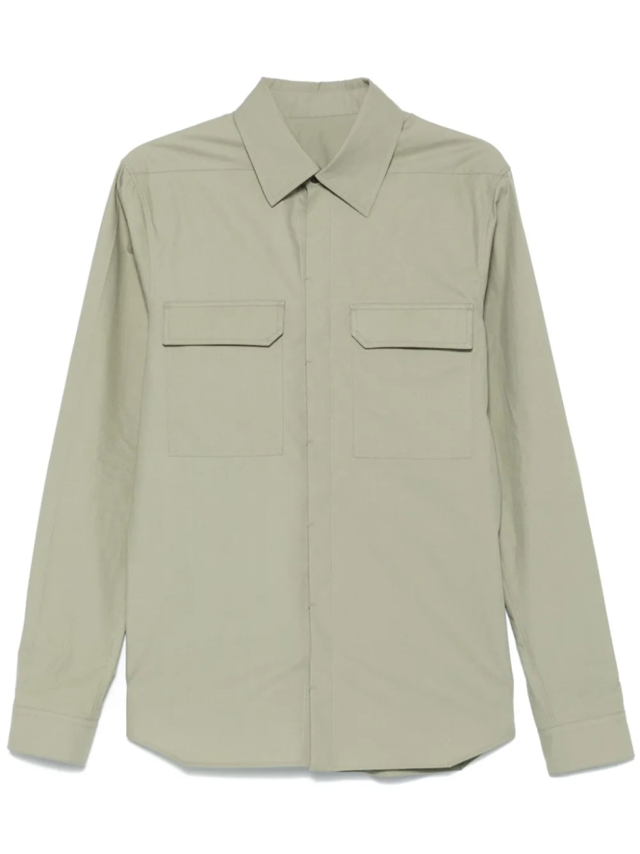 Рубашка Work Rick Owens, зеленый
Рубашка Work Rick Owens, зеленый