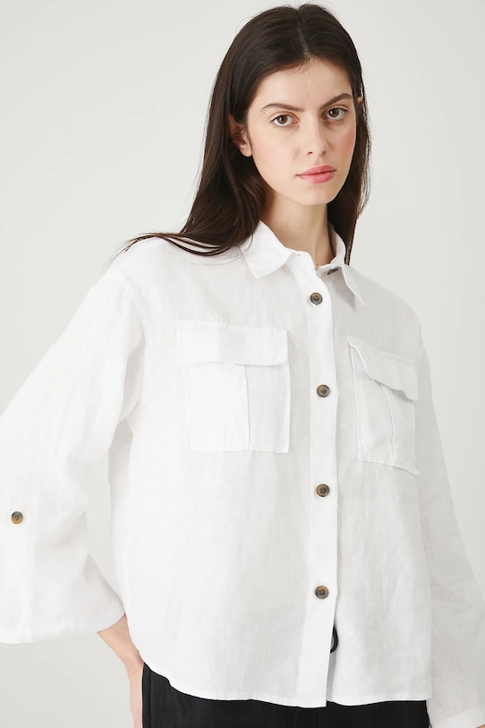 Льняная рубашка Medicine, белый
Льняная рубашка Medicine, белый
