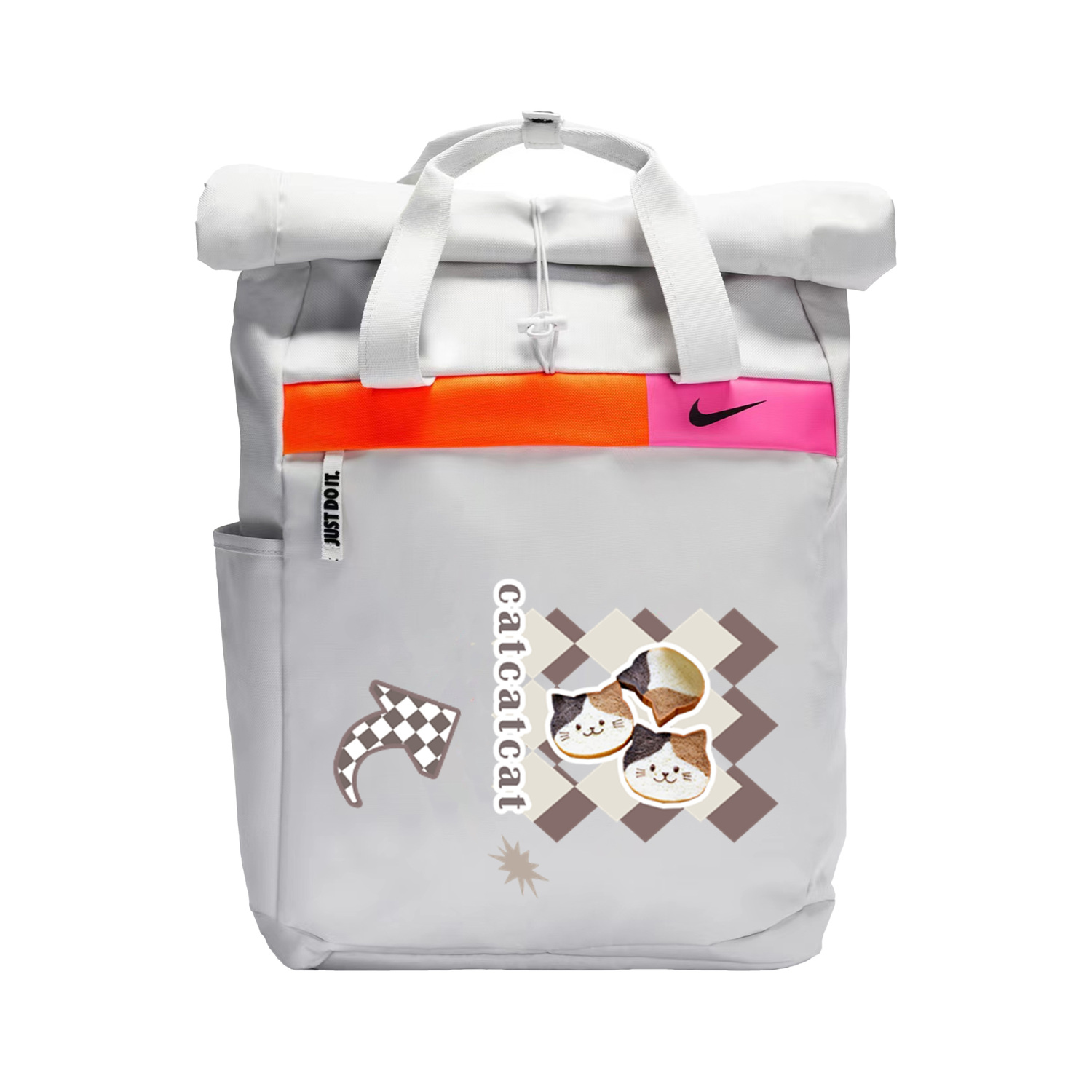 Nike Тканевый рюкзак унисекс светло-серебристый серый, Mocha Kitten
Nike Тканевый рюкзак унисекс светло-серебристый серый, Mocha Kitten