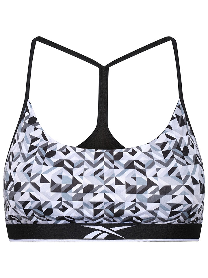 Спортивный бюстгальтер Reebok, цвет grau/schwarz
Спортивный бюстгальтер Reebok, цвет grau/schwarz