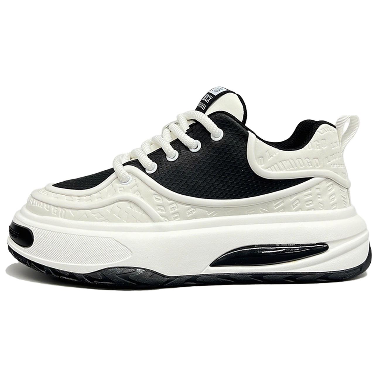 ZUOSAISI Износостойкие дышащие низкие скейтбордские кроссовки мужские бело-черные, цвет White Black
ZUOSAISI Износостойкие дышащие низкие скейтбордские кроссовки мужские бело-черные, цвет White Black