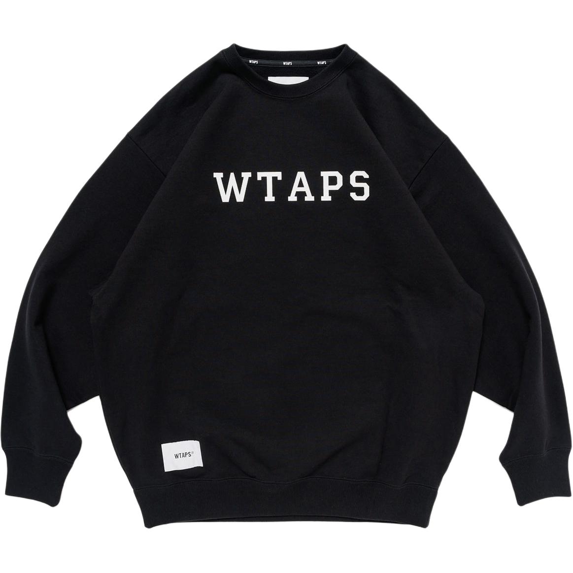 Хлопковый свитшот WTAPS, черный
Хлопковый свитшот WTAPS, черный