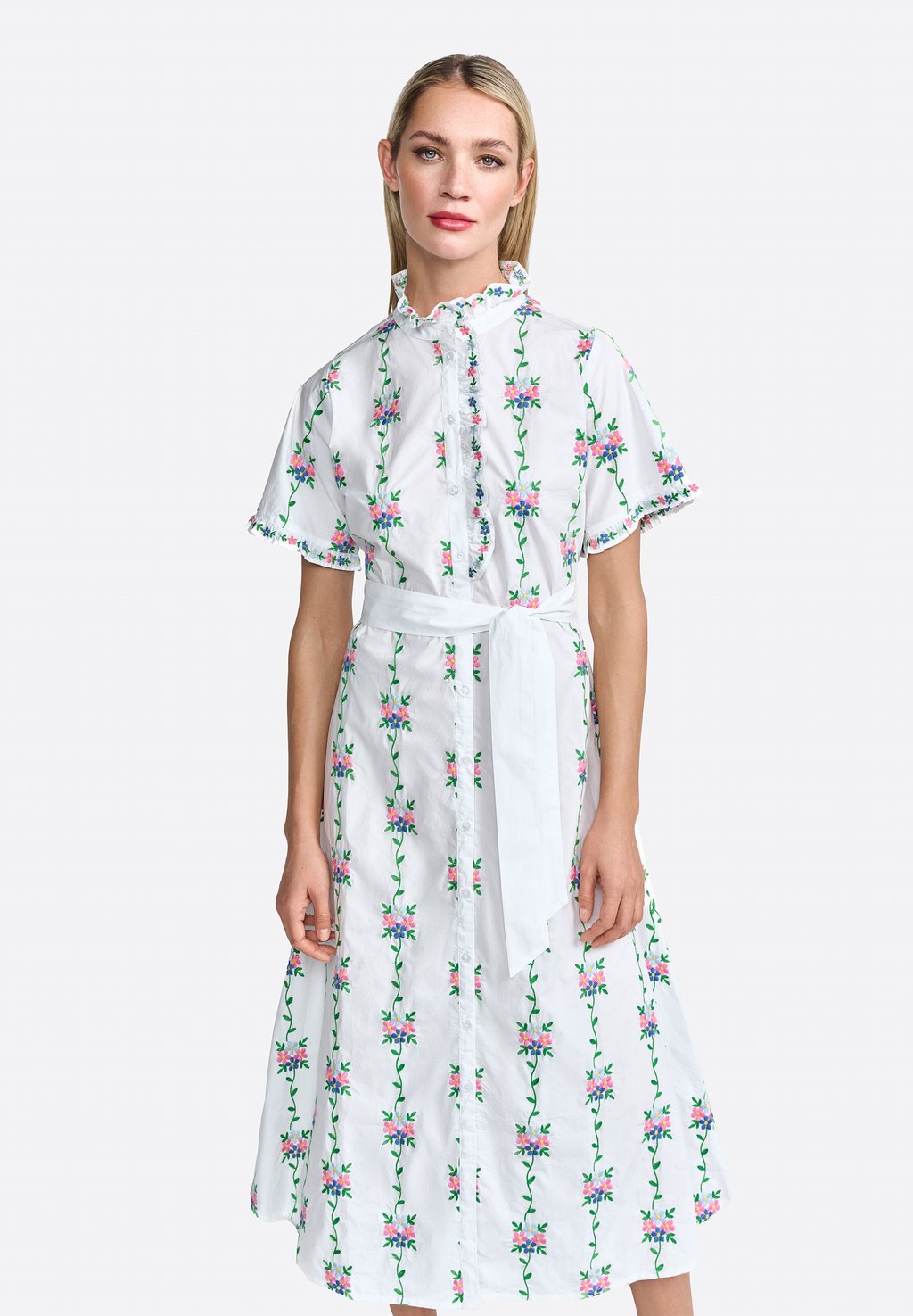 Платье-рубашка Rich & Royal, белый 
Платье-рубашка Rich & Royal, белый