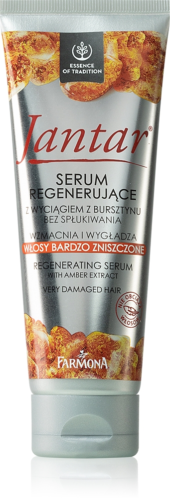 Регенерирующая сыворотка Jantar для сильно поврежденных волос Farmona, 100 мл
Регенерирующая сыворотка Jantar для сильно поврежденных волос Farmona, 100 мл