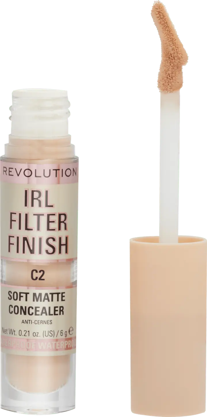 Консилер REVOLUTION Concealer IRL Filter Finish C2, 6 g
Консилер REVOLUTION Concealer IRL Filter Finish C2, 6 g