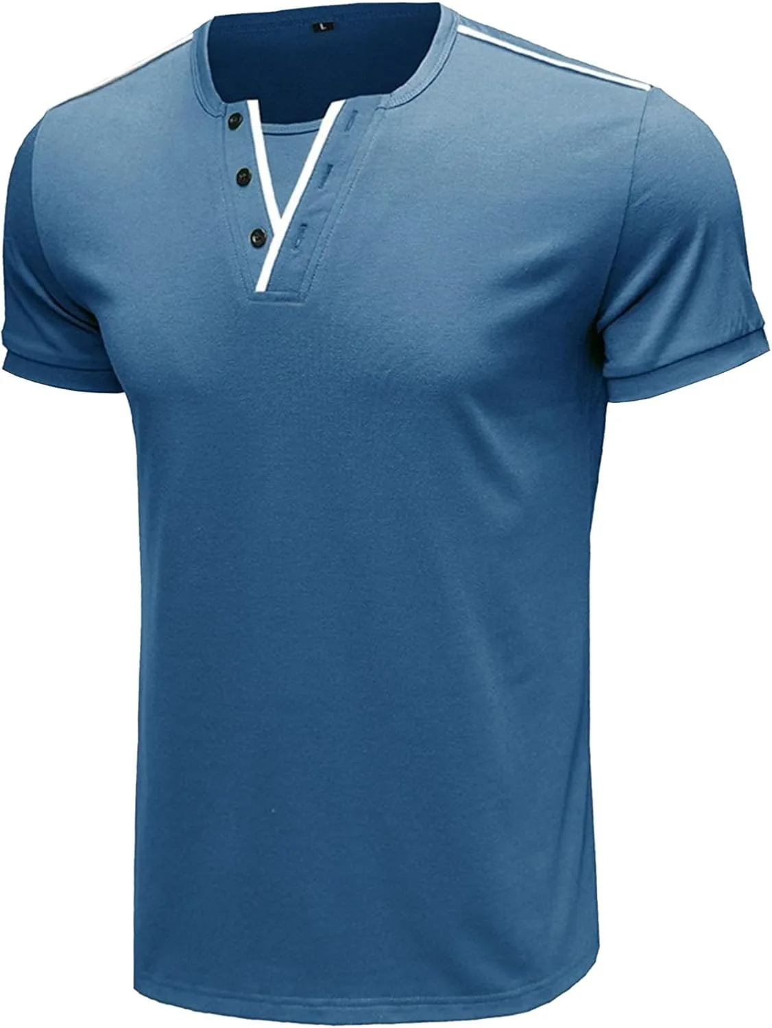 Мужская футболка-поло V-образного выреза с коротким рукавом, Regular Fit Slim
Мужская футболка-поло V-образного выреза с коротким рукавом, Regular Fit Slim