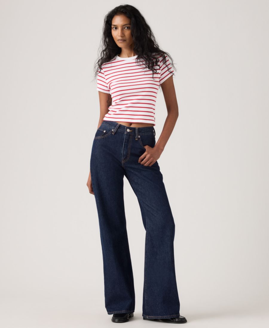 Женские джинсы средней посадки с расклешенными штанинами (Middy Loose Mid Rise Bootcut Jeans) Levi's, Shaded View
Женские джинсы средней посадки с расклешенными штанинами (Middy Loose Mid Rise Bootcut Jeans) Levi's, Shaded View