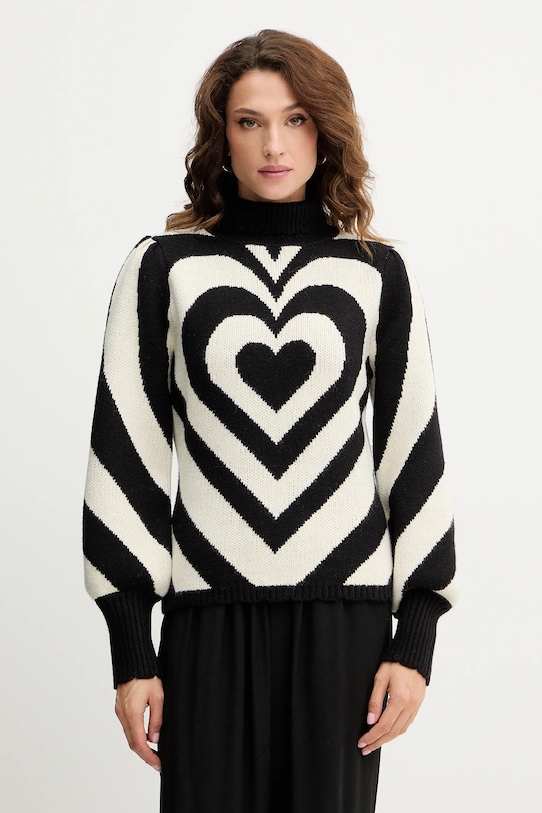 Свитер из смесовой шерсти Farm Rio, черный
Свитер из смесовой шерсти Farm Rio, черный