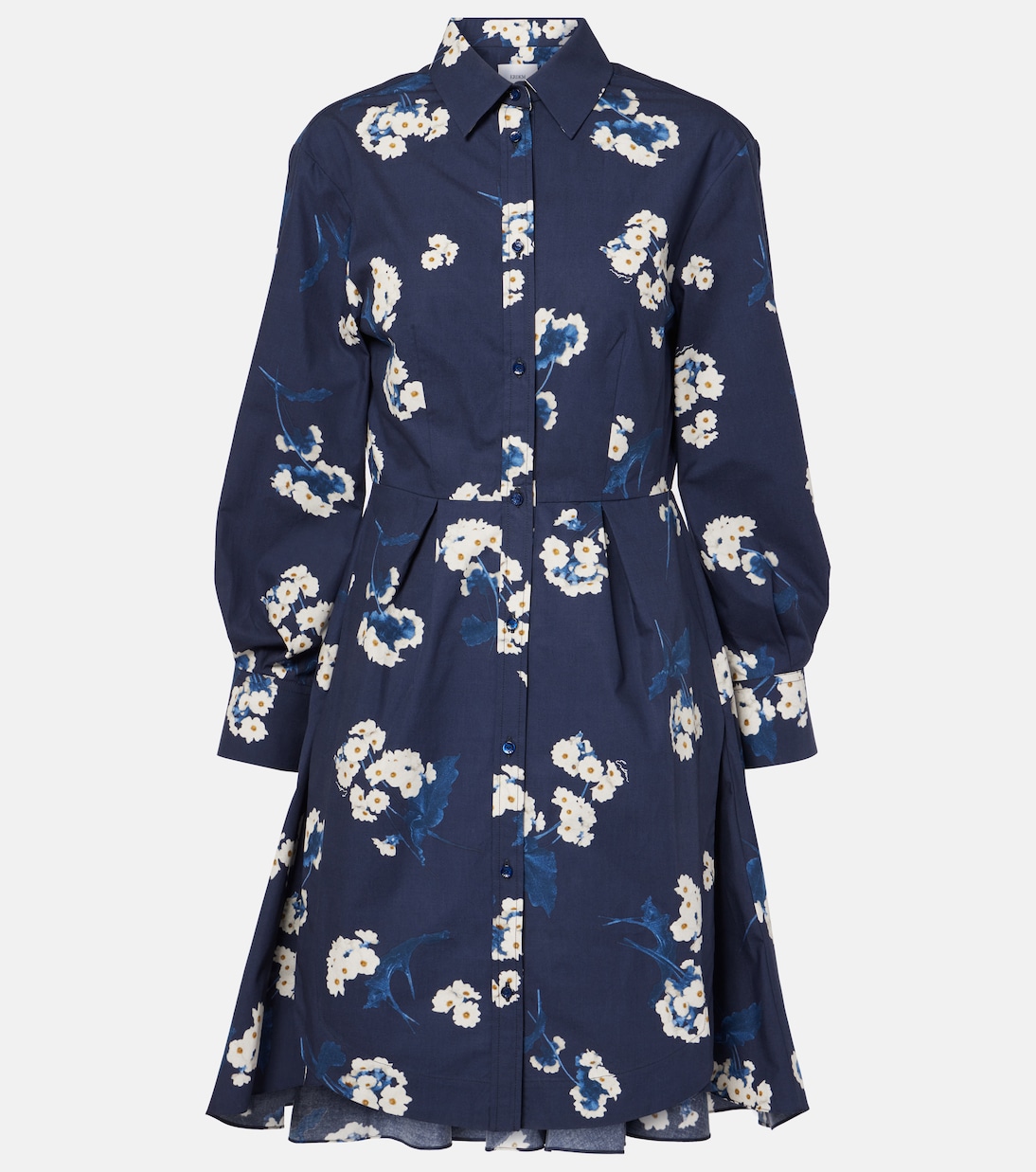 Платье-рубашка из хлопка Erdem, Elena Garden Navy
Платье-рубашка из хлопка Erdem, Elena Garden Navy