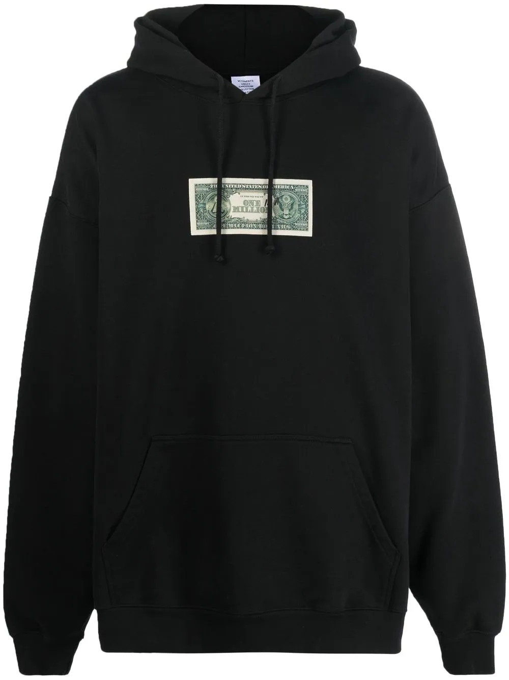 Худи с графичным принтом VETEMENTS, черный
Худи с графичным принтом VETEMENTS, черный