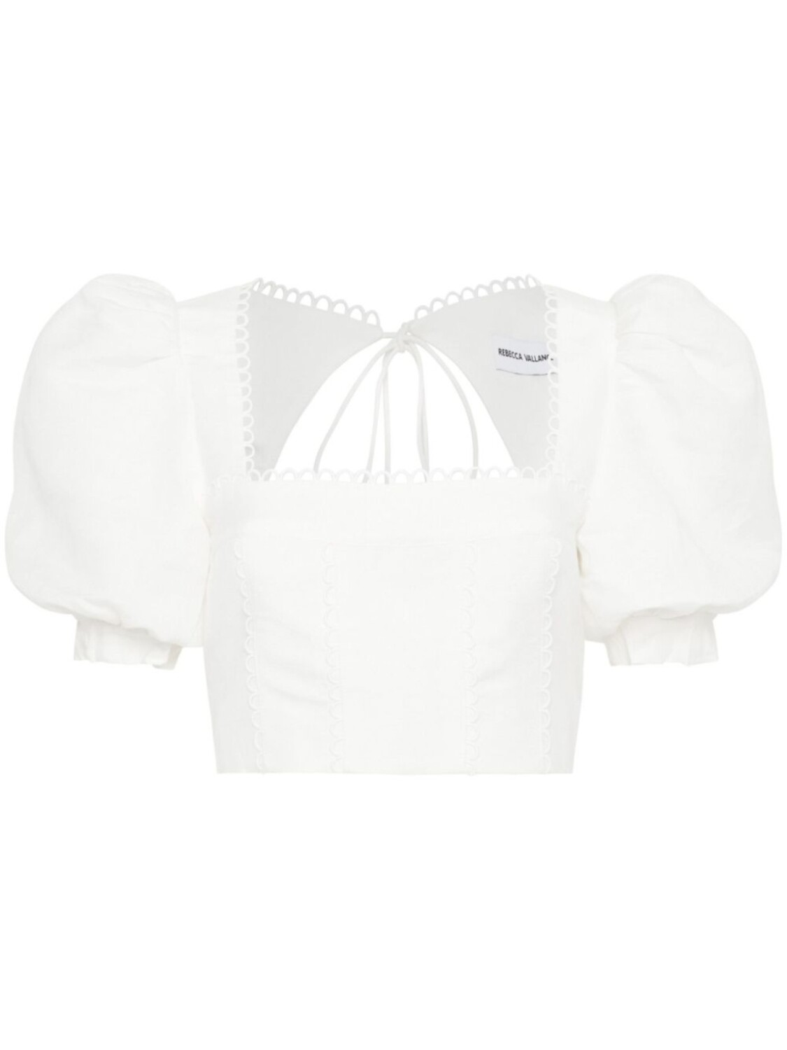 Rebecca Vallance топ Giovanni с объемными рукавами, белый
Rebecca Vallance топ Giovanni с объемными рукавами, белый