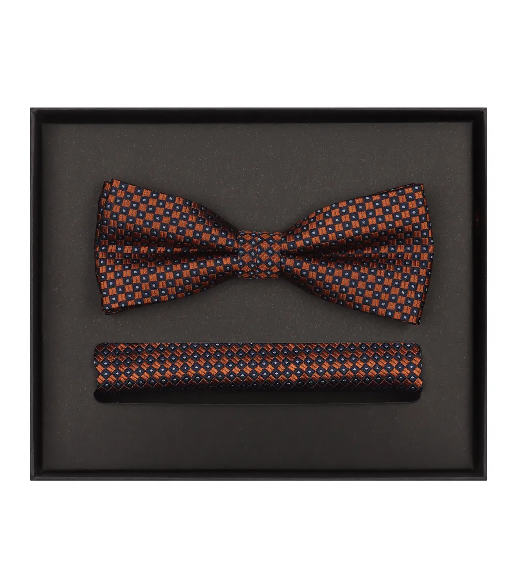 Галстук-бабочка VENTI "Комплект из галстука-бабочки и нагрудного платка VENTI с рисунком", цвет Orange
Галстук-бабочка VENTI "Комплект из галстука-бабочки и нагрудного платка VENTI с рисунком", цвет Orange