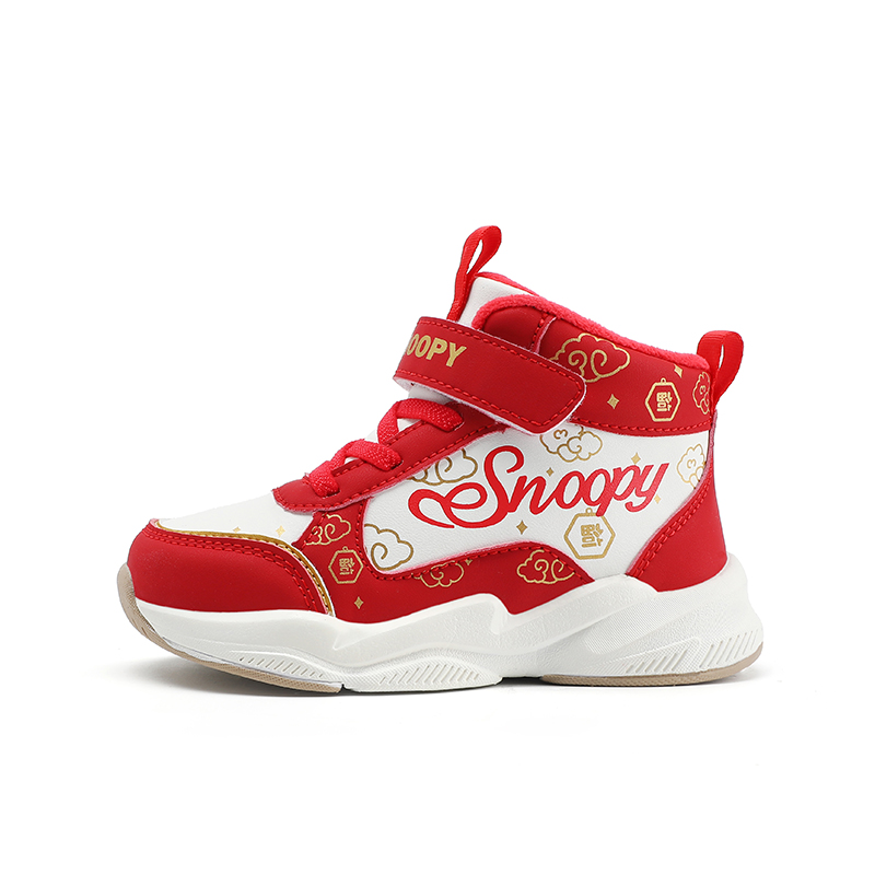 SNOOPY Нескользящие теплые высокие кроссовки для детей, красные и белые, для детей 3–7 лет
SNOOPY Нескользящие теплые высокие кроссовки для детей, красные и белые, для детей 3–7 лет