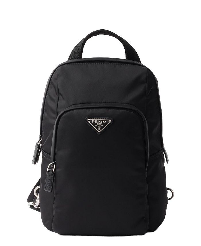 Рюкзак из переработанного нейлона и кожи Saffiano Prada, черный
Рюкзак из переработанного нейлона и кожи Saffiano Prada, черный