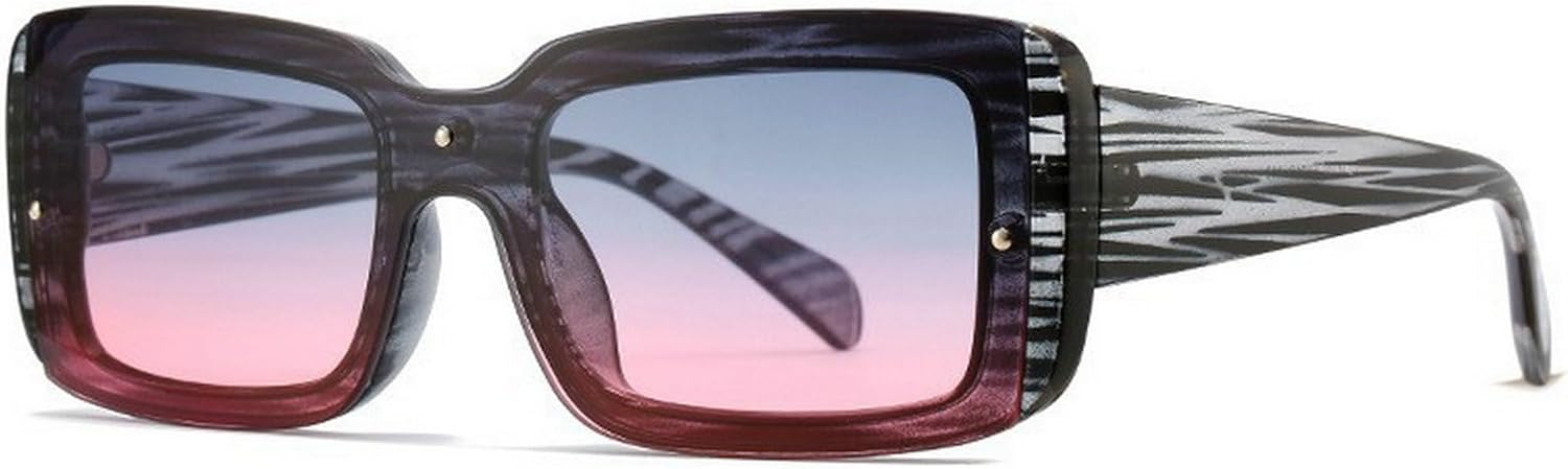 Винтажные квадратные солнцезащитные очки для женщин, классические ретро-очки для мужчин, градиентные солнцезащитные очки, защита от УФ-излучения UV400, винтажные прямоугольные солнцезащитные очки mincl, Gray Pink
Винтажные квадратные солнцезащитные очки для женщин, классические ретро-очки для мужчин, градиентные солнцезащитные очки, защита от УФ-излучения UV400, винтажные прямоугольные солнцезащитные очки mincl, Gray Pink