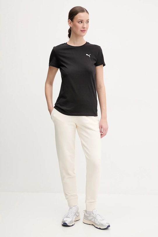 Хлопковая футболка Puma, черный
Хлопковая футболка Puma, черный