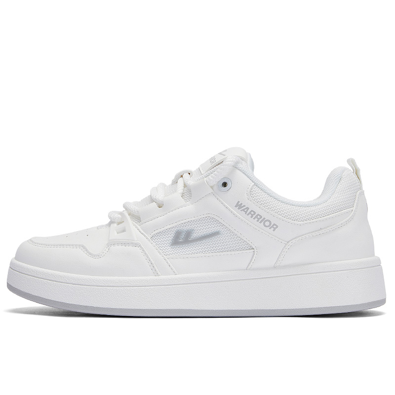 WARRIOR Мужские скейтерские кеды низкие белые черно-белые, цвет White
WARRIOR Мужские скейтерские кеды низкие белые черно-белые, цвет White