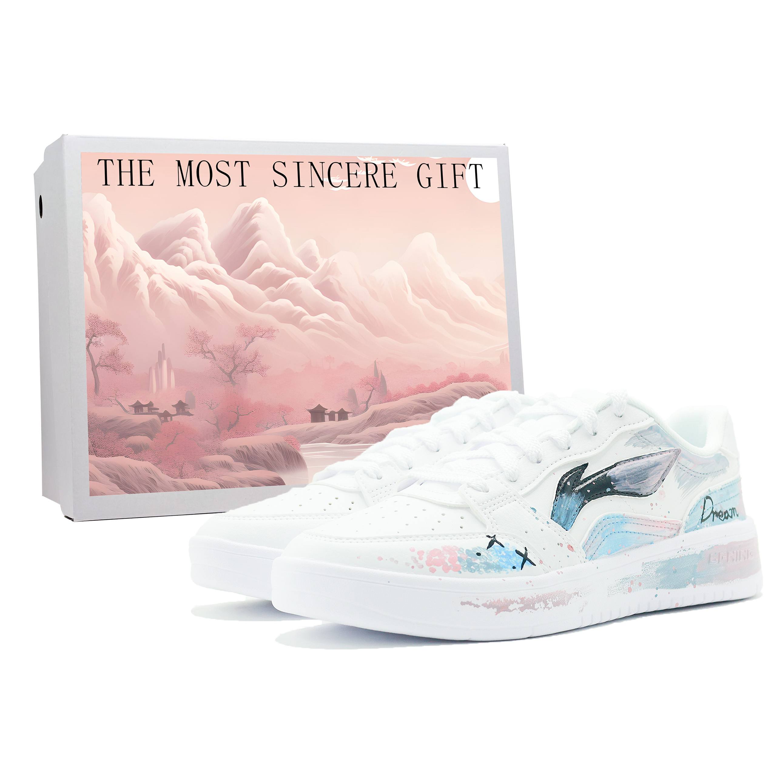 LINING Кроссовки для скейтбординга Acer Truncatum с противоскользящей амортизацией и износостойкостью, мужские, белые
LINING Кроссовки для скейтбординга Acer Truncatum с противоскользящей амортизацией и износостойкостью, мужские, белые